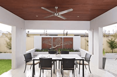 skillion flat patio